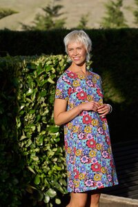 Foil Captains Choice Dress