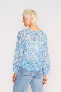 Memo Tassel Blouse