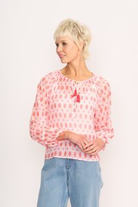 Memo Tassel Blouse