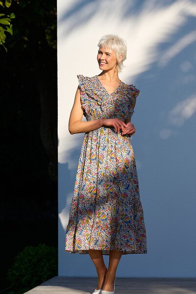 Foil Best Odds Dress-shop-by-style-Hello Cyril.