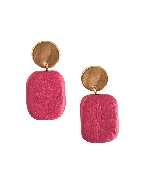Zoda Samantha Wood Earring