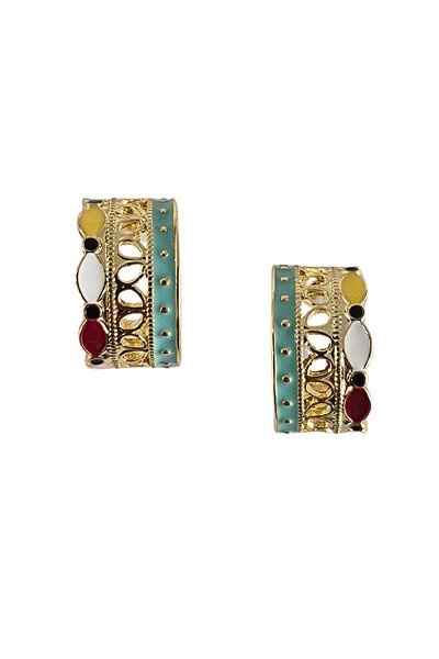Zoda Enamel Hoop Earring-hc-new-Hello Cyril.