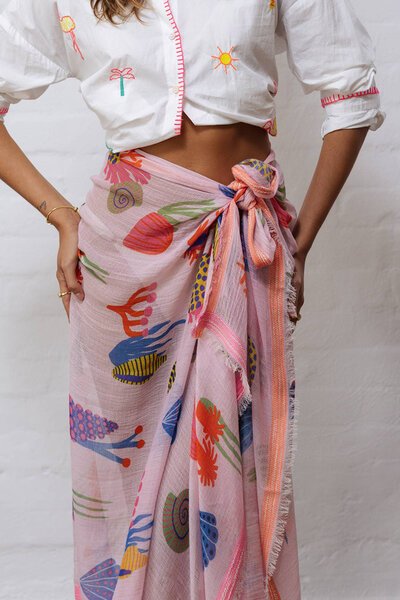 Zoda Sarong Beach Scarf-hc-shop-by-style-Hello Cyril.