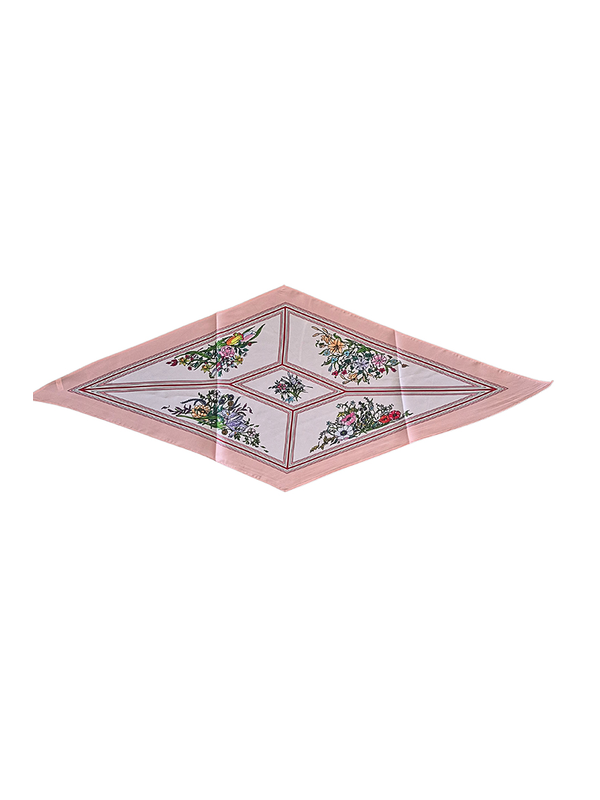 Zoda Satin Pink Scarf