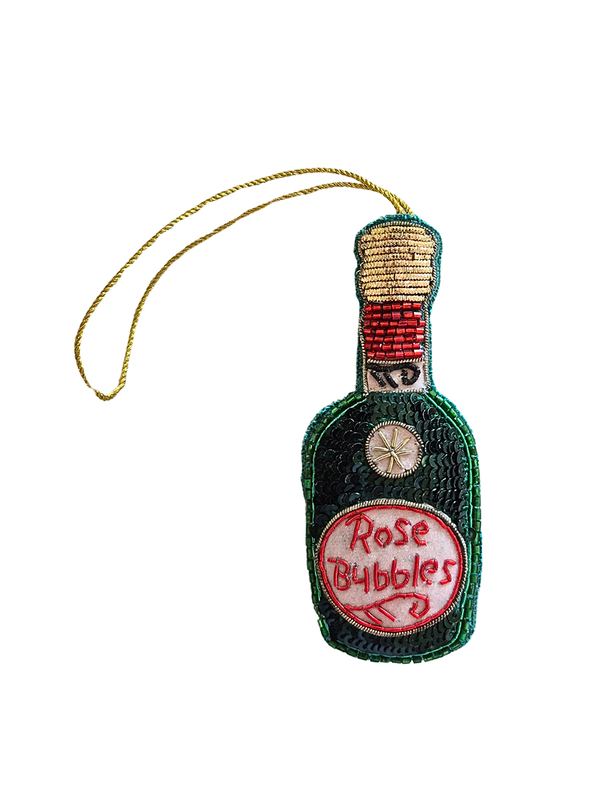 Zoda Beaded Hanging Wine Decoration