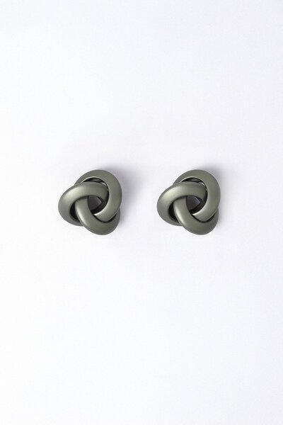 Stella + Gemma Woven Triangle Earring-accessories-Hello Cyril.