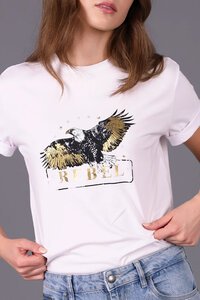 Storm Rebel Print Tee
