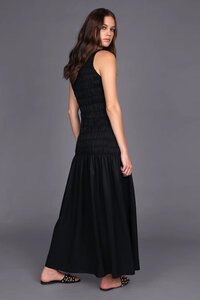 Storm Shirred Maxi Dress