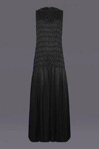 Storm Shirred Maxi Dress