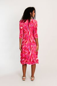 Alquema 3-4 Sleeve Smash Pocket Dress