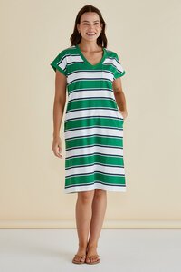 Betty Basics Zena Stripe T-Shirt Dress