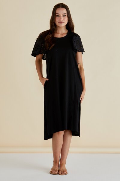 Betty Basics Sawyer Embroidered Dress-december-Hello Cyril.
