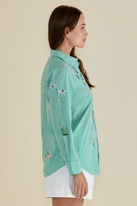 Betty Basics Kimmie Floral Shirt
