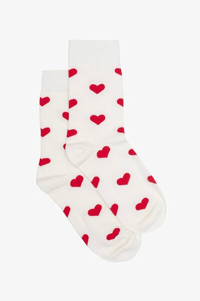 Antler Heart Sock-hc-new-Hello Cyril.