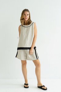 Worthier Linen Blend Vest