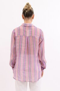 Worthier Summer Crush Linen Stripe Shirt