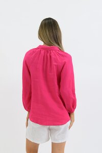 Worthier Maia Linen Blouse