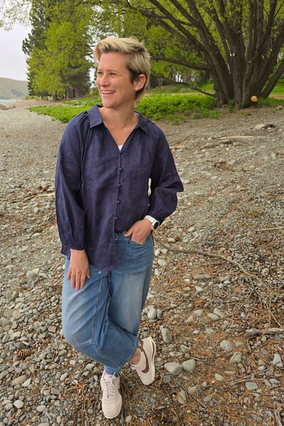 Worthier Maia Linen Blouse-lives-Hello Cyril.