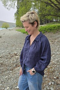 Worthier Maia Linen Blouse