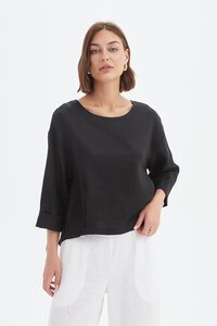 Tirelli Pleat Hem Top