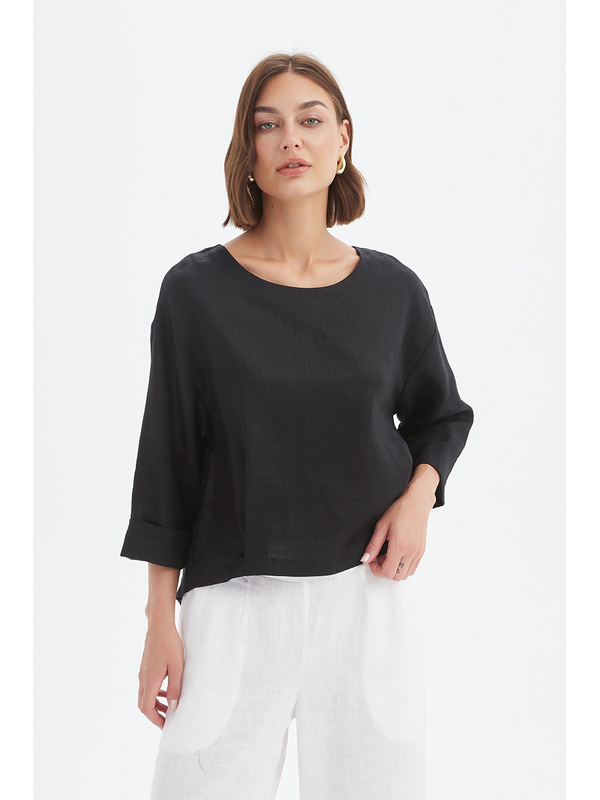 Tirelli Pleat Hem Top