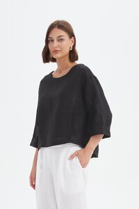 Tirelli Pleat Hem Top