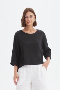 Tirelli Pleat Hem Top