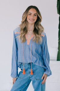 White Poetry Santorini Top