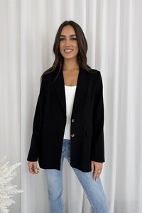 Miracle Double Button Lined Blazer