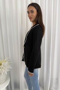 Miracle Contrast Trim Blazer