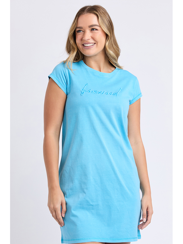 Foxwood Signature Embroidery Tee Dress