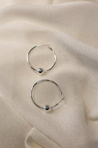 She Jewellery Orbit Hoop Earring
