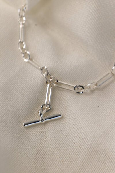 She Jewellery Axis Link Necklace-lives-Hello Cyril.