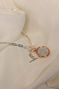 She Jewellery Royal Coin Pendant Necklace