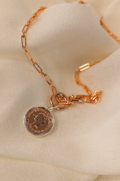 She Jewellery Royal Coin Pendant Necklace-shop-by-label-Hello Cyril.