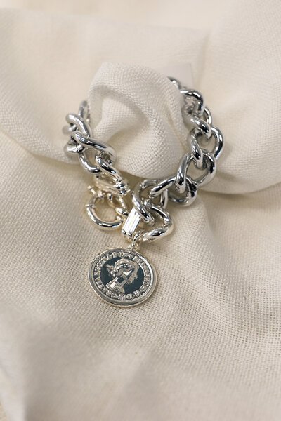 She Jewellery Empire Coin Bracelet-shop-by-label-Hello Cyril.