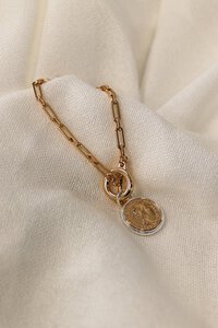 She Jewellery Royal Coin Link Bracelet