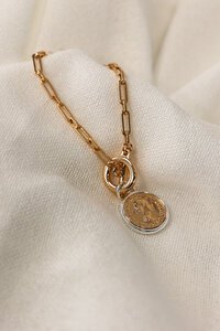 She Jewellery Royal Coin Link Bracelet