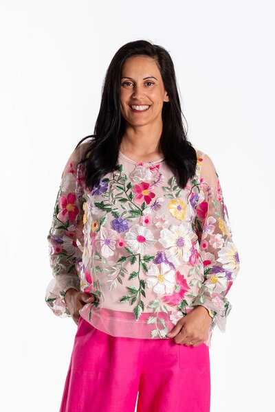 Jellicoe Lattice Textured Garden Top-shop-by-label-Hello Cyril.