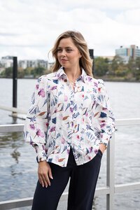 Fria The Label Flower Lace Blouse