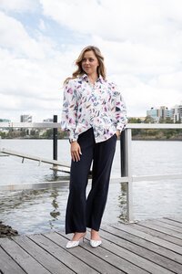 Fria The Label Flower Lace Blouse