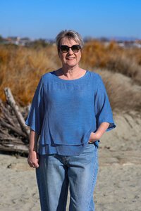 La Mode 3-4 Sleeve Layered Top