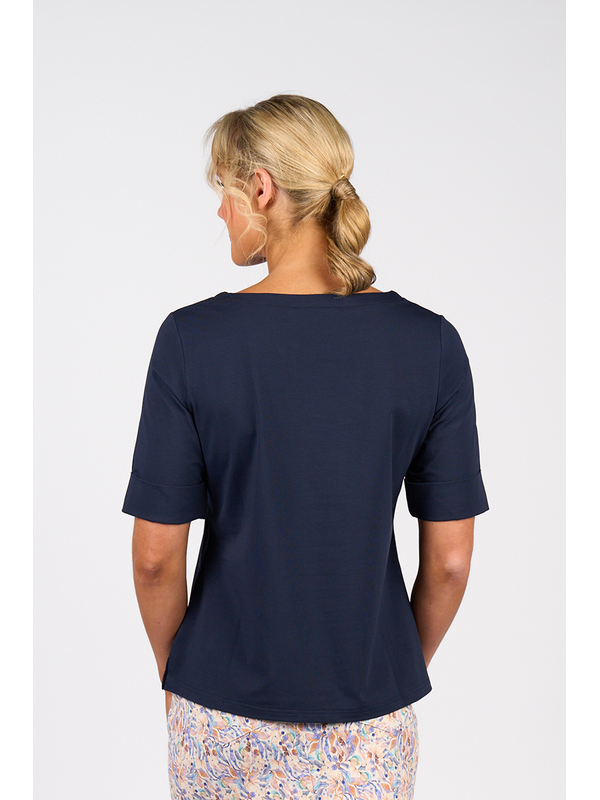 Vassalli Boat Neck Top