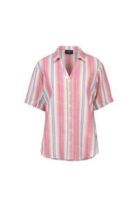 Vassalli Stripe Dropped Shoulder with Rounded Hem