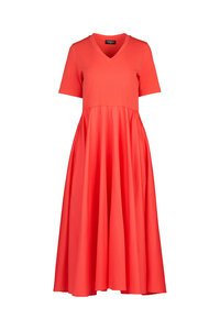 Vassalli Woven Detail T-Shirt Dress