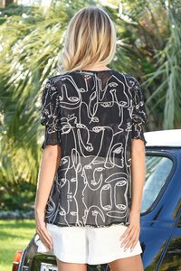 Coop Crinkle Crush Top