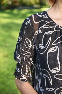 Coop Crinkle Crush Top