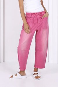 Monaco Leo Colour Barrel Jean 