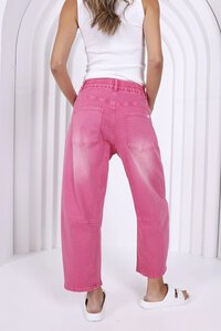 Monaco Leo Colour Barrel Jean 