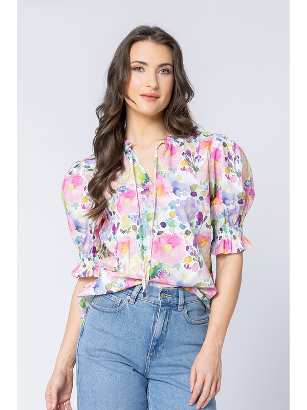 Leila + Luca Tea Party Honey Blouse